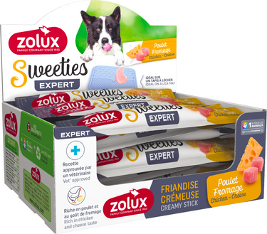 Sweeties Creamy Stick For Dog - Chicken Cheese, 48pcs/Box